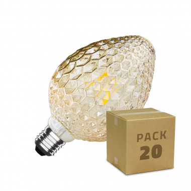 20er Pack LED-Leuchten E27 Filament Ananas 6W Warmes Weiss