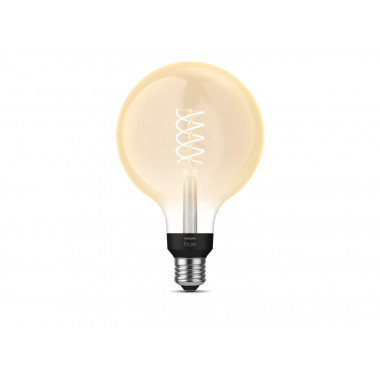 Product of PHILIPS Hue E27 G125 7W White Filament LED Bulb