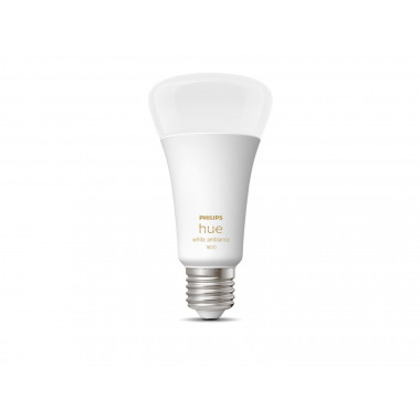 PHILIPS E27 White Ambiance A67 13W Hue LED Filament Bulb
