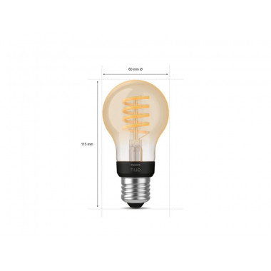 Product of PHILIPS E27 White Ambience 7W Hue LED Filament Bulb
