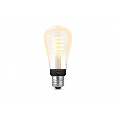 Product van LED Lamp  Filament  E27 7W 550 lm ST64 PHILIPS Hue White Ambiance