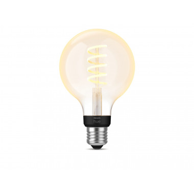 Produit de Ampoule LED Filament E27 7W 550 lm G93 PHILIPS Hue White Ambiance