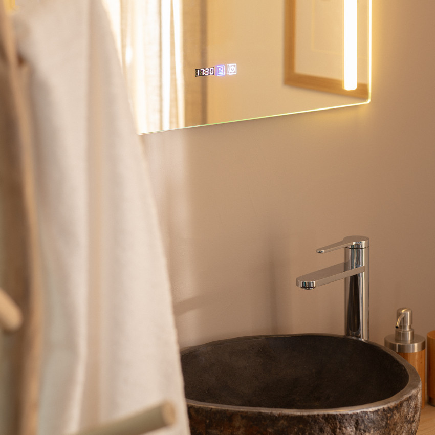 Produkt von Badezimmerspiegel mit LED-Licht und Antibeschlag 40x70 cm Similan
