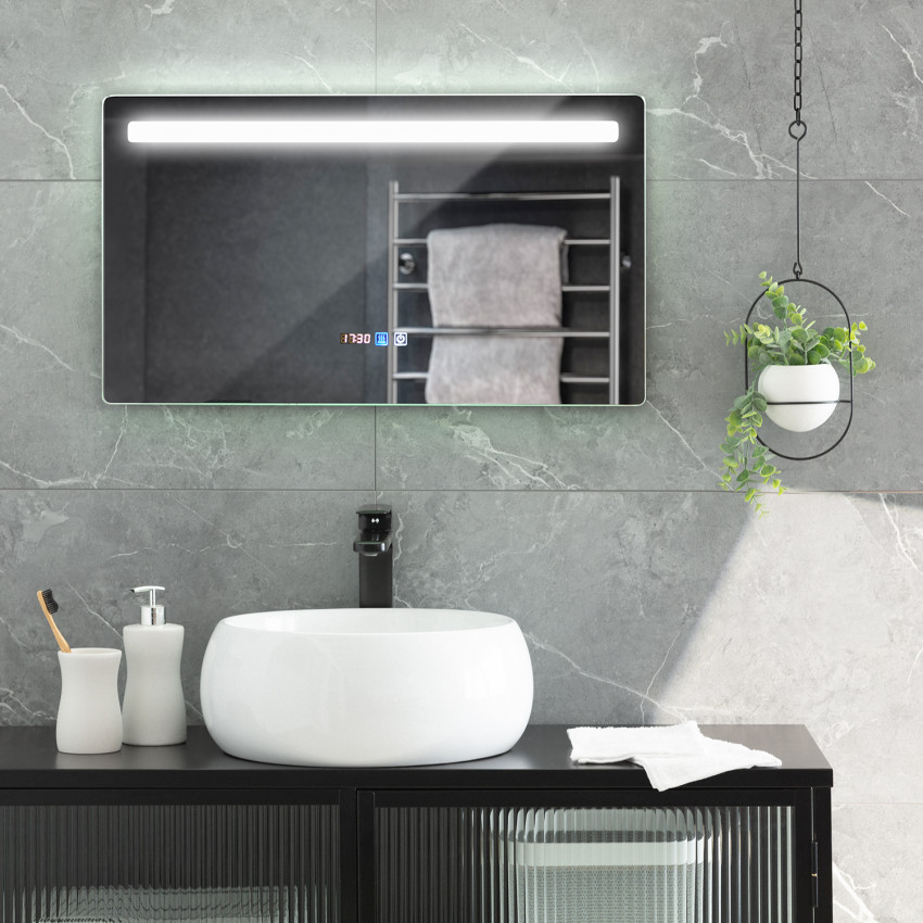 Produkt od Koupelnové Zrcadlo s LED Světlem a Ochranou proti Zamlžení 40x70 cm Benagil
