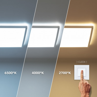 Produkt od Přisazené Stropní 24W LED Svítidlo CCT dle Výběru Oboustranné 420x420 mm SwitchCCT