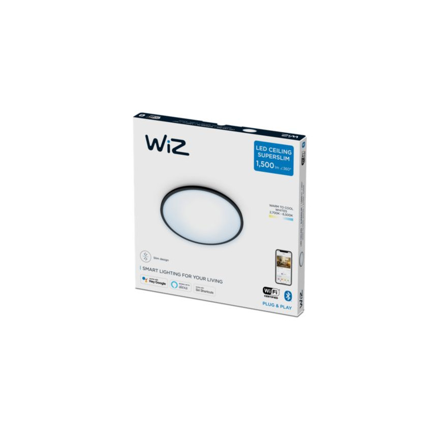 Product van Plafondlamp WiZ CCT Smart WiFi+Bluetooth LED 16W Dimbaar