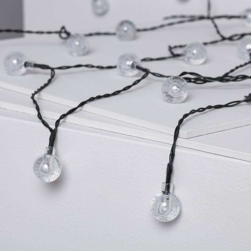Product of Outdoor Solar Garland 30 LED Balls 5m