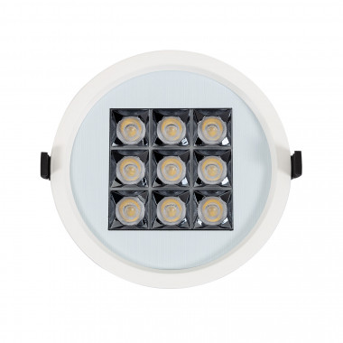 Prodotto da Downlight LED 30W Circolare (UGR17) Bianco Foro Ø 205 mm
