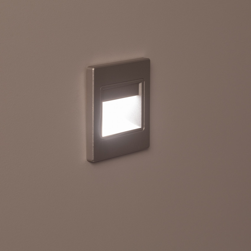 Product of Randy LED Step Light with a Grey Finish