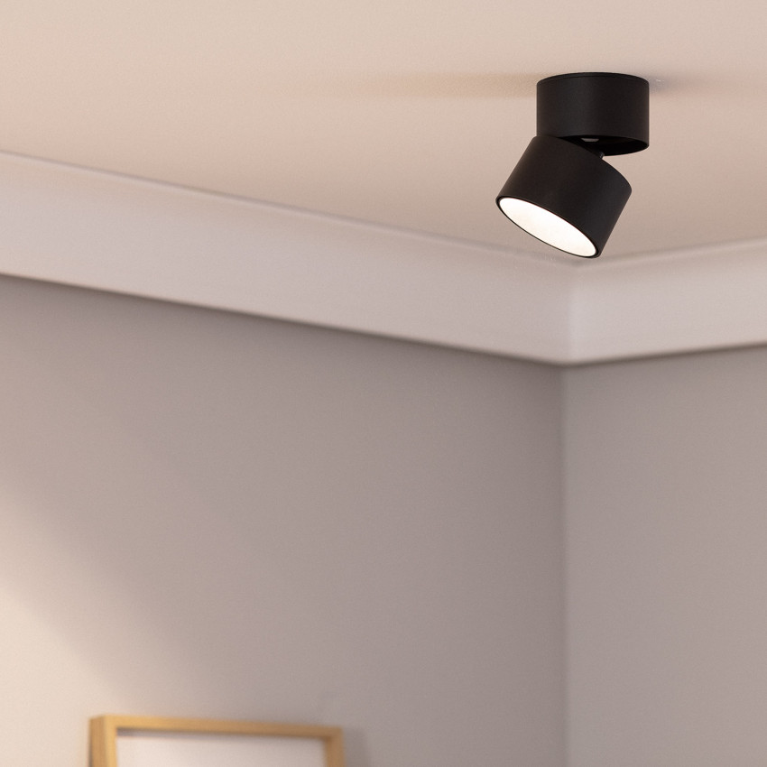 Product van Plafondlamp New Onuba 15W LED Circulair Zwart