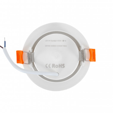 Product van Downlight Solid COB Richtbaar Rond Wit LED 5W Zaag maat Ø 75 mm