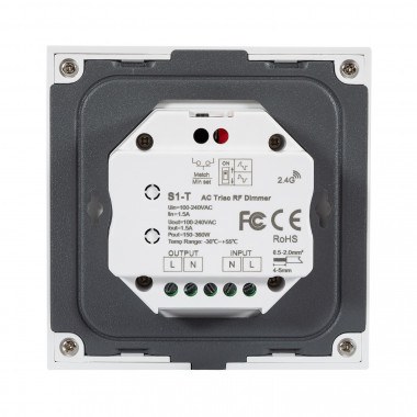 Product of 220-240V AC Touch Compatible Triac LED Dimmer with RF Controller