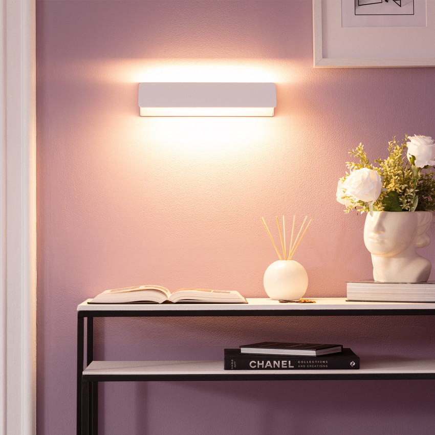 Product van Wandlamp Temis Wit LED 10W Dubbelzijdige Verlichting