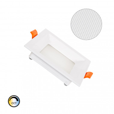 Product van LED Paneel Vierkant Slim 7W CCT Selecteerbaar LIFUD Microprismatische (UGR17) Zaagmaat 75x75 mm