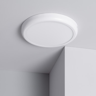 Rond wit design 24W LED opbouw paneel Ø300 mm