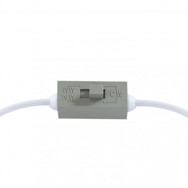 Product van LED Paneel Ronde Slim Surface 24W CCT Selecteerbaar (UGR19) Zaag maat Ø 200 mm IP54