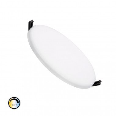 Round Slim 18W (UGR19) Selectable CCT LED Surface Panel  Ø155 mm Cut-out IP54