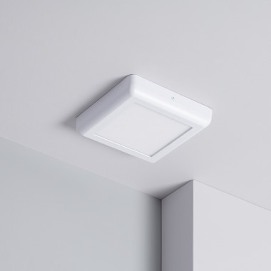 Plafon LED 12W Kwadratowy Metalowy 178x178 mm Design White