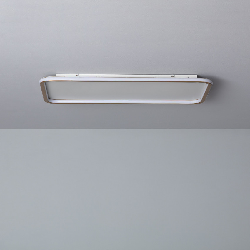 Product of Rectangular 36W Allharo CCT Selectable LED Ceiling Light 900x600 mm