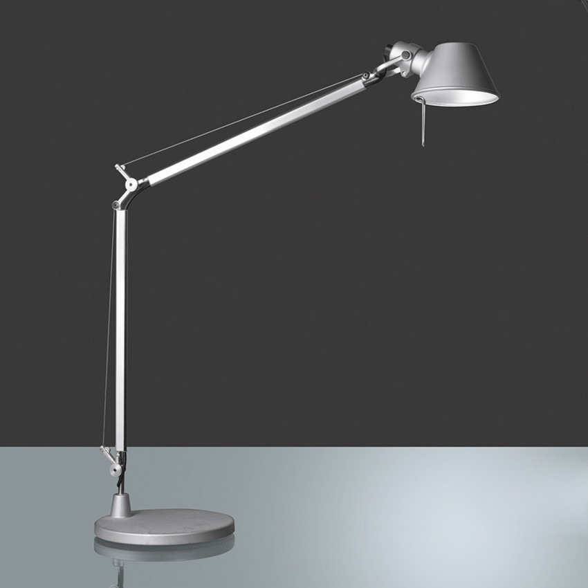 Product van Tafellamp Tolomeo Midi Grey LED  ARTEMIDE 