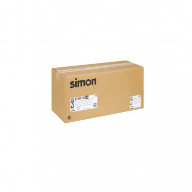 Product of Pack 100 Compact Single Frames + 100 Plate Support White SIMON 27 Play 2702610-030