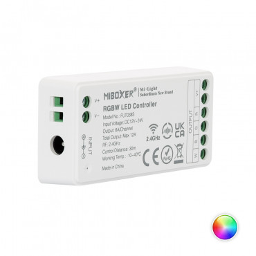 Product Contrôleur Variateur LED RGBW 12/24V DC MiBoxer FUT038S 