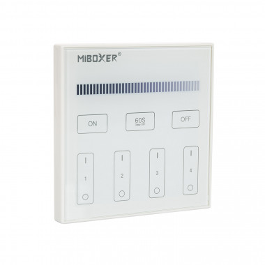 Product of 220-240V AC Wall Mounted RF Remote for LED Monchrome 4 RF Zone Dimmer Mi Boxer T1