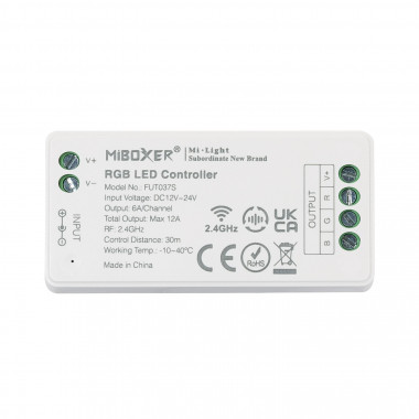 Produkt od Přijímač RGB 12/24V DC + Dálkový Ovladač RF 4-kanálový MiBoxer
