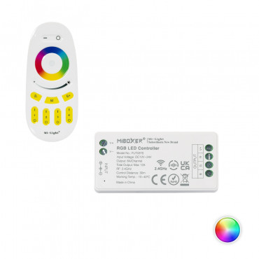 Product Controller Dimmer RGB 12/24V DC  Fernbedienung RF 4 Zonen MiBoxer