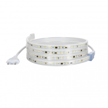 Prodotto da Striscia LED Regolabile 220V AC Solid 120 LED/m Bianco Naturale IP65 su Misura Larghezza 14mm Taglio ogni 10cm   