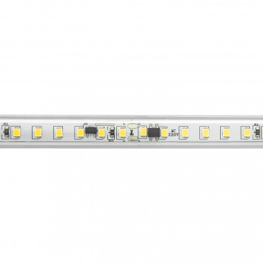 Produkt od 50m Role Stmívatelného LED Pásku 220V Solid 120 LED/m Studená Bílá IP65 Šířka 14 mm Střih každých 10 cm