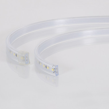 Produkt od LED Pásek 220V AC 100 LED/m Denní Bílá Stmívatelný IP67 Šířka 14mm Střih každých 25 cm