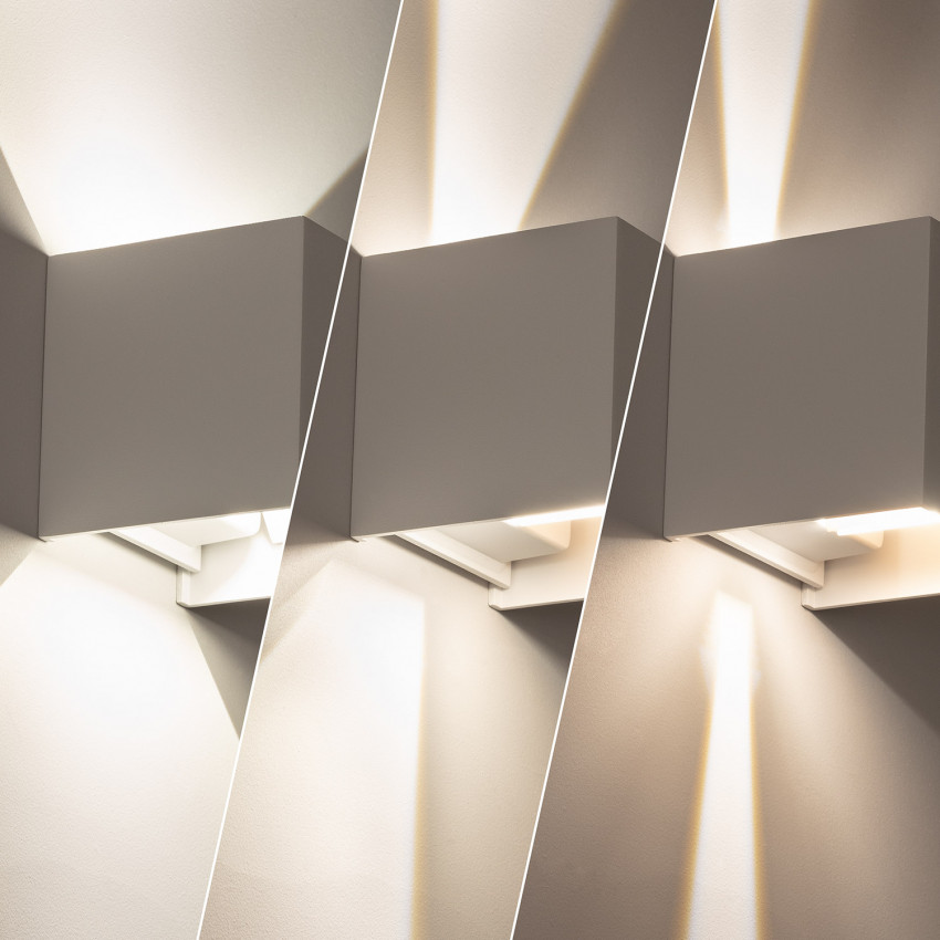 Produkt von LED-Wandleuchte Aussen 6W Aluminium beidseitige Beleuchtung Eros Weiss
