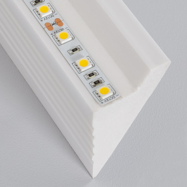 Produit de Moulure Diagonale Modern 2m pour Ruban LED 