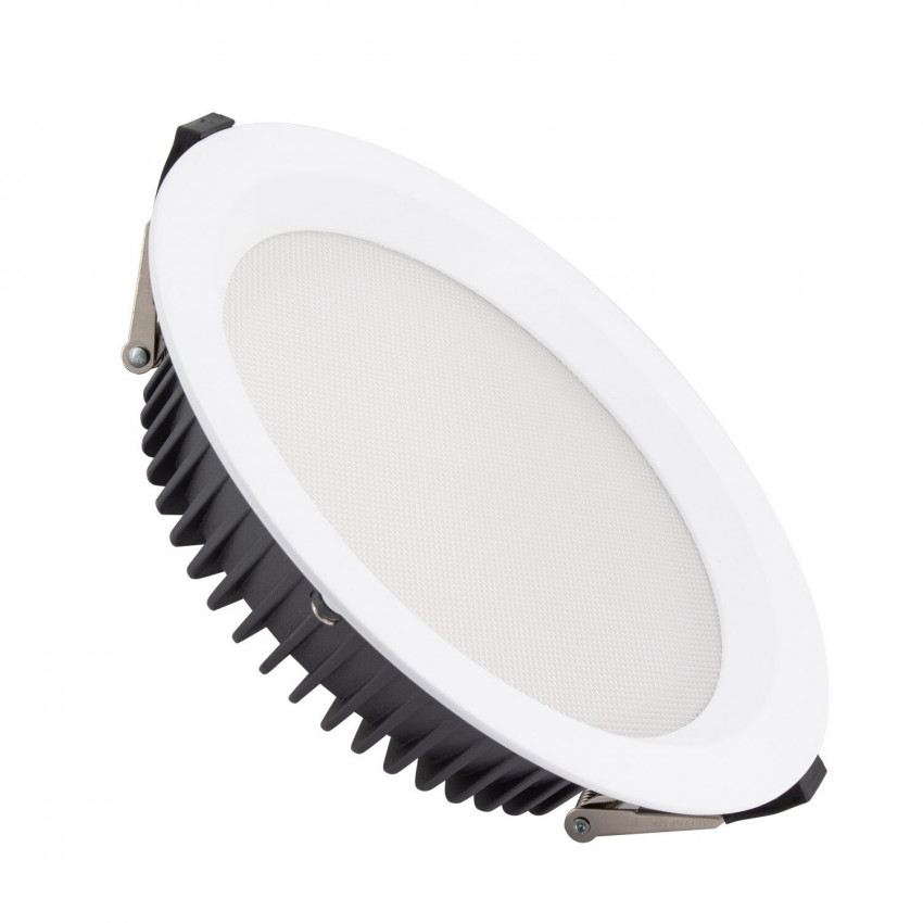 Product van Downlight LED 50W SAMSUNG New Aero Slim 130 lm/W Microprismatisch (UGR17)  LIFUD zaagmaat Ø 200 mm 