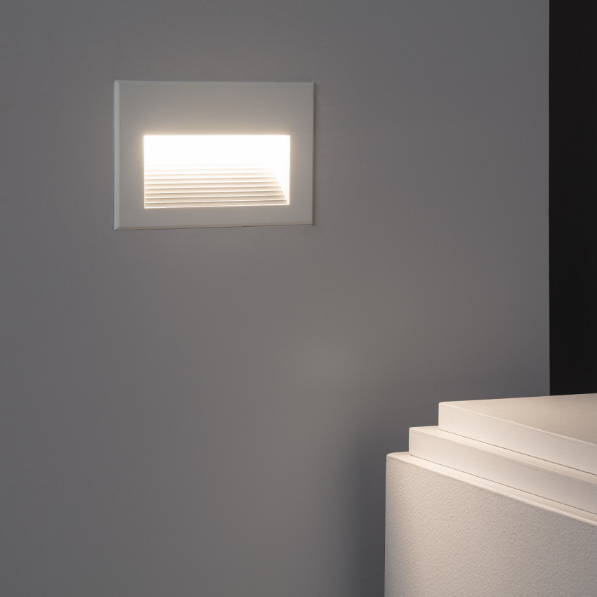 Produkt von LED-Wandeinbauleuchte Aussen 5W Weiss Goethe Horizon