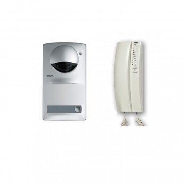 House 5-Wire Door Entry Kit with Series 7 Surface Mounted Panel and Telephone TEGUI 375710 1