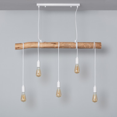Yagis Metal & Wood Pendant Lamp