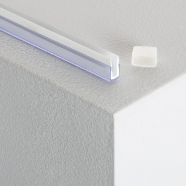 Product Polycarbonaat profiel voor Neon Strips LED 24V