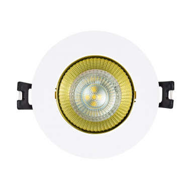 Product of Coloured Round Tilting Downlight Frame for GU10 / GU5.3 LED Bulbs with Ø80 mm Cut-Out