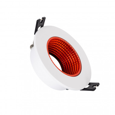 Produit de Collerette Downlight Ronde Orientable pour Ampoule LED GU10/GU5.3 Coupe Ø 80mm
