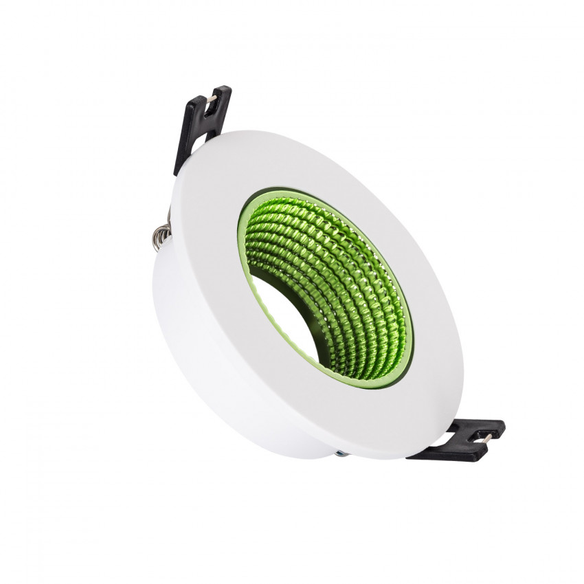 Product of Coloured Round Tilting Downlight Frame for GU10 / GU5.3 LED Bulbs with Ø80 mm Cut-Out