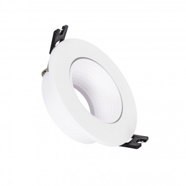 Round Tilting Downlight Frame for a GU10/GU5.3 LED Bulb Cut Ø 75 mm