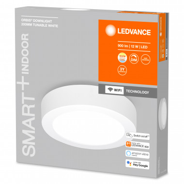Product van LED Plafondlamp 12W Circular Ø200 mm SMART WiFi ORBIS LEDVANCE 4058075572911