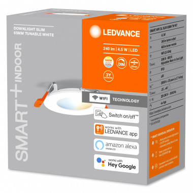 Product of Downlight LED 4.5W SMART WiFi Ø85 mm Slim ORBIS LEDVANCE 4058075573239