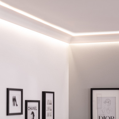 Modanatura per 2 Strisce LED 2m Arco