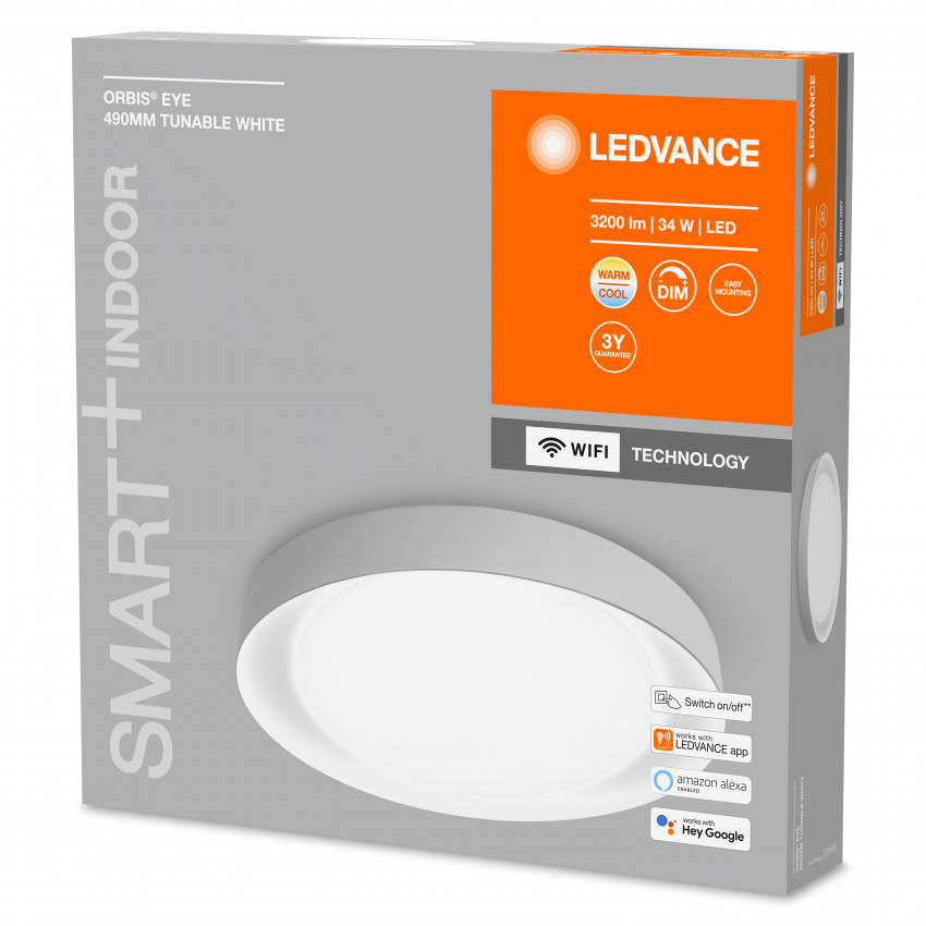 Produkt od Stropní LED Svítidlo 34W Smart+ WiFi ORBIS Eye LEDVANCE  4058075486546