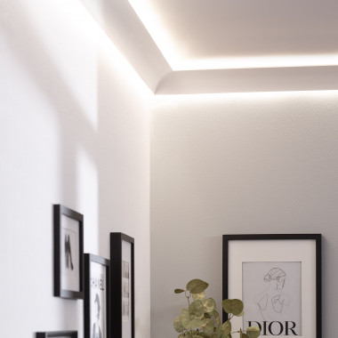 2m Moulding for Double LED Strip Arch Design
