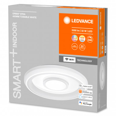 Product van LED Plafondlamp 32W CCT Circulair Ø485 mm Smart+ WiFi ORBIS Stea LEDVANCE  4058075573413