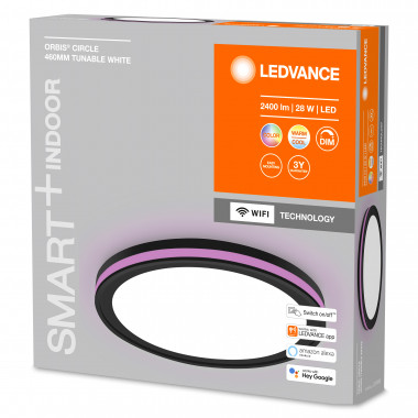 Produkt von LED-Deckenleuchte 28W RGBW Rund Ø460 mm Smart+WiFi ORBIS LEDVANCE 4058075573871